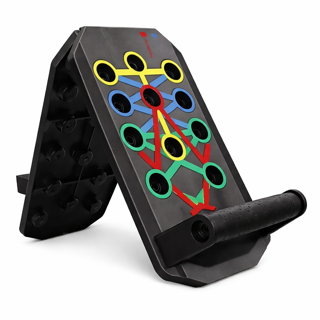 Push-up Board with resistance bands