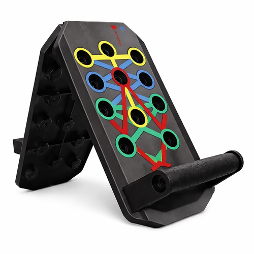 Push-up Board with resistance bands